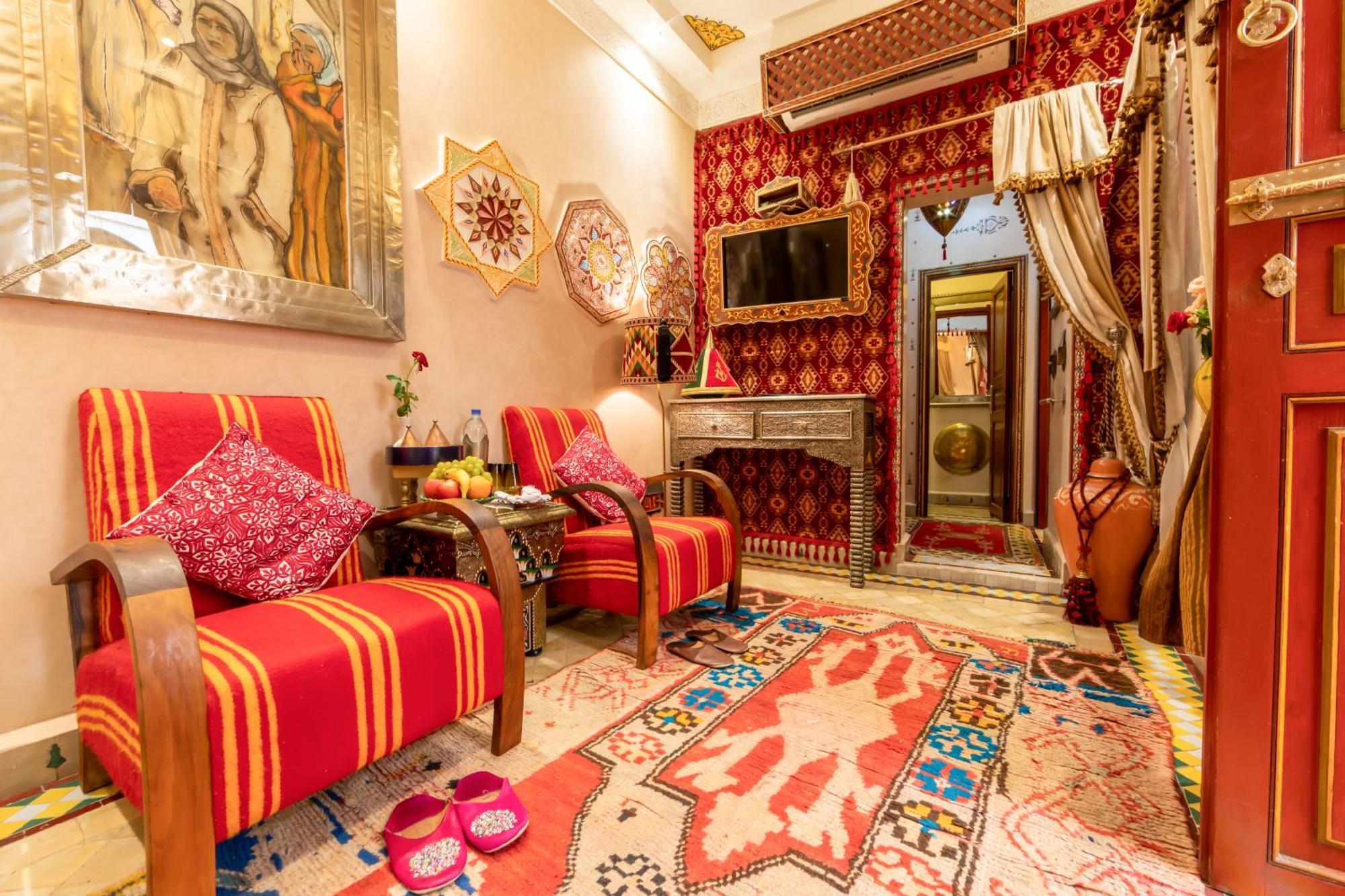 Riad Hikaya Marakeş Oda fotoğraf